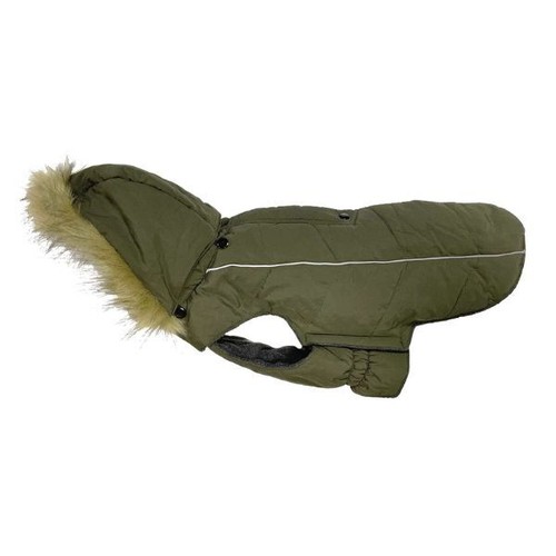 Walk dog coat green parka - go,