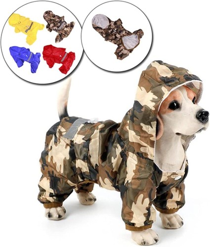 Lightweight dog raincoat with - dog,