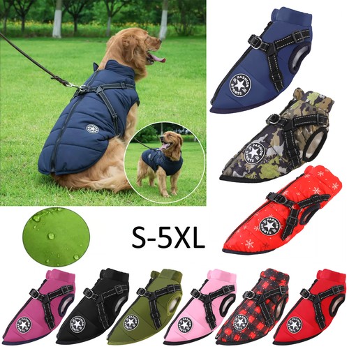 Dog cat waterproof jacket - dog,